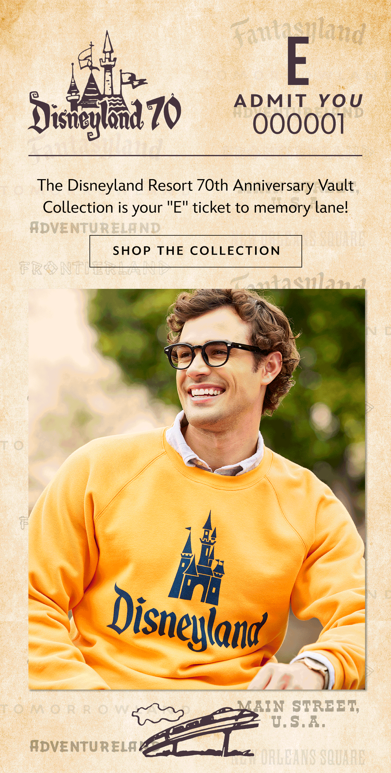 The Disneyland Resort 70th Anniversary Vault Collection is your 