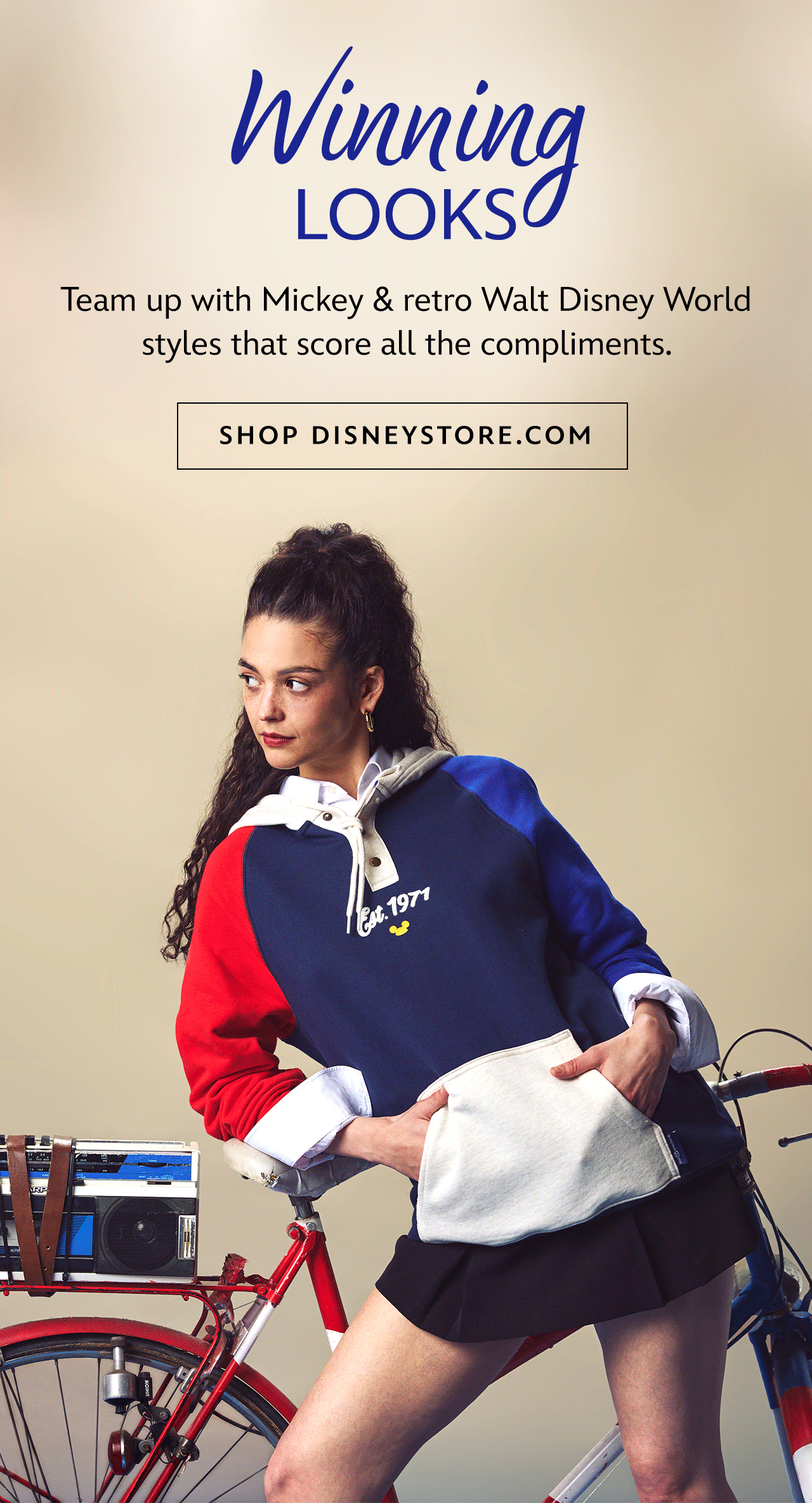 Winning Looks Team up with Mickey & retro Walt Disney World styles that score all the compliments.| Shop DisneyStore.com