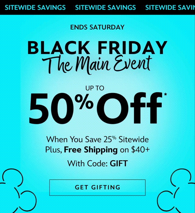 Black Friday Main Event | Shop Now