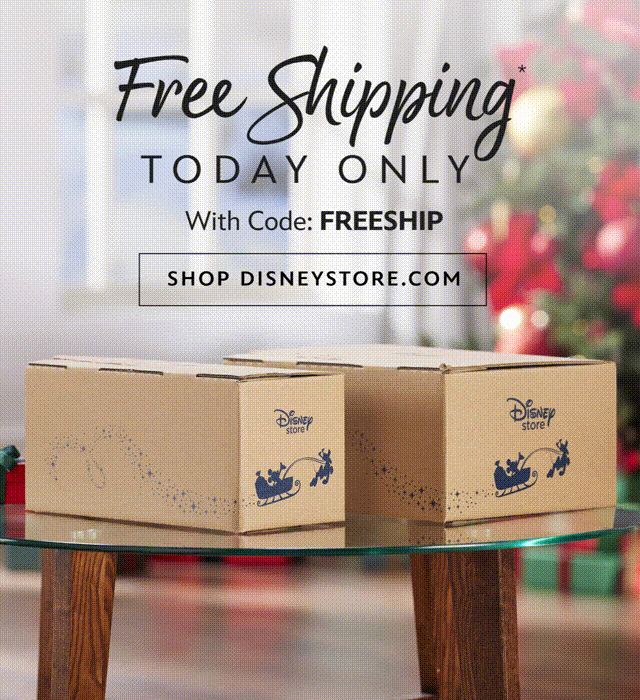 Free Shipping | Today Only | with Code: FREESHIP | Shop Disneystore.com