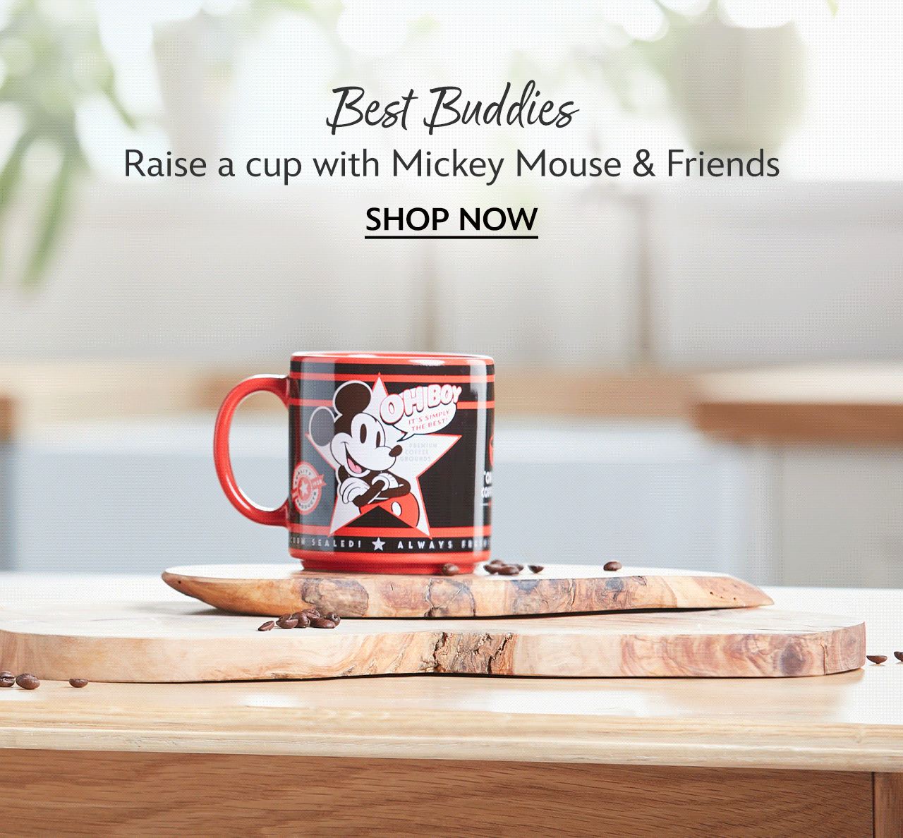 Best Buddies. Raise a cup with Mickey Mouse & Friends | Shop Now
