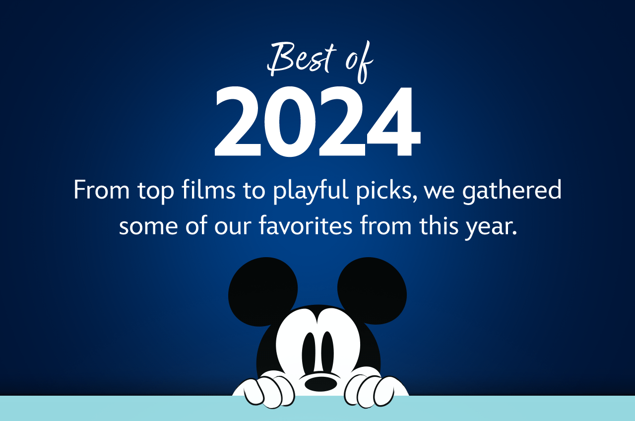Best of 2024. From top films to playful picks, we gathered some of our favorites from this year. | Shop DisneyStore.com