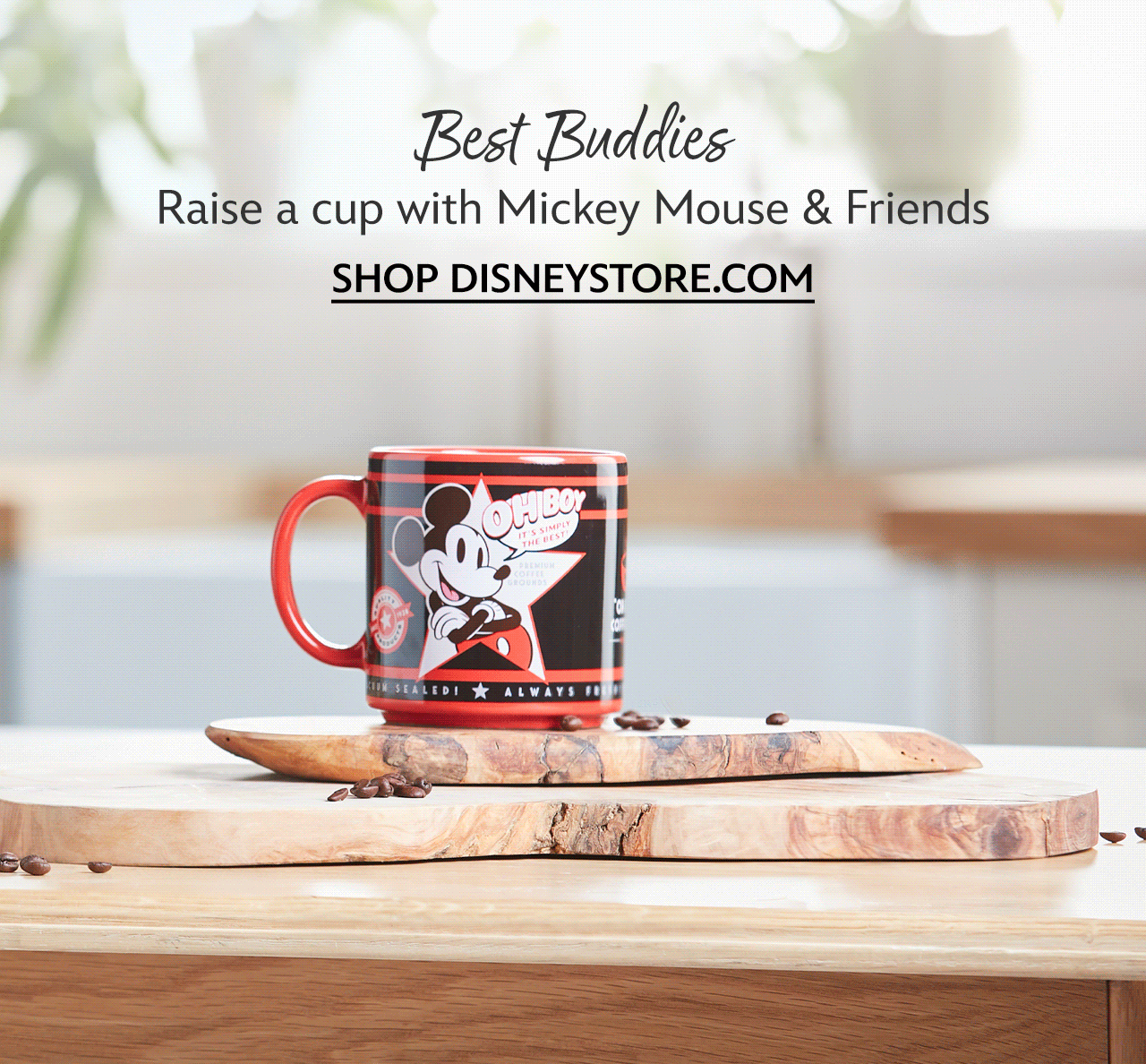 Best Buddies. Raise a cup with Mickey Mouse & Friends | Shop DisneyStore.com