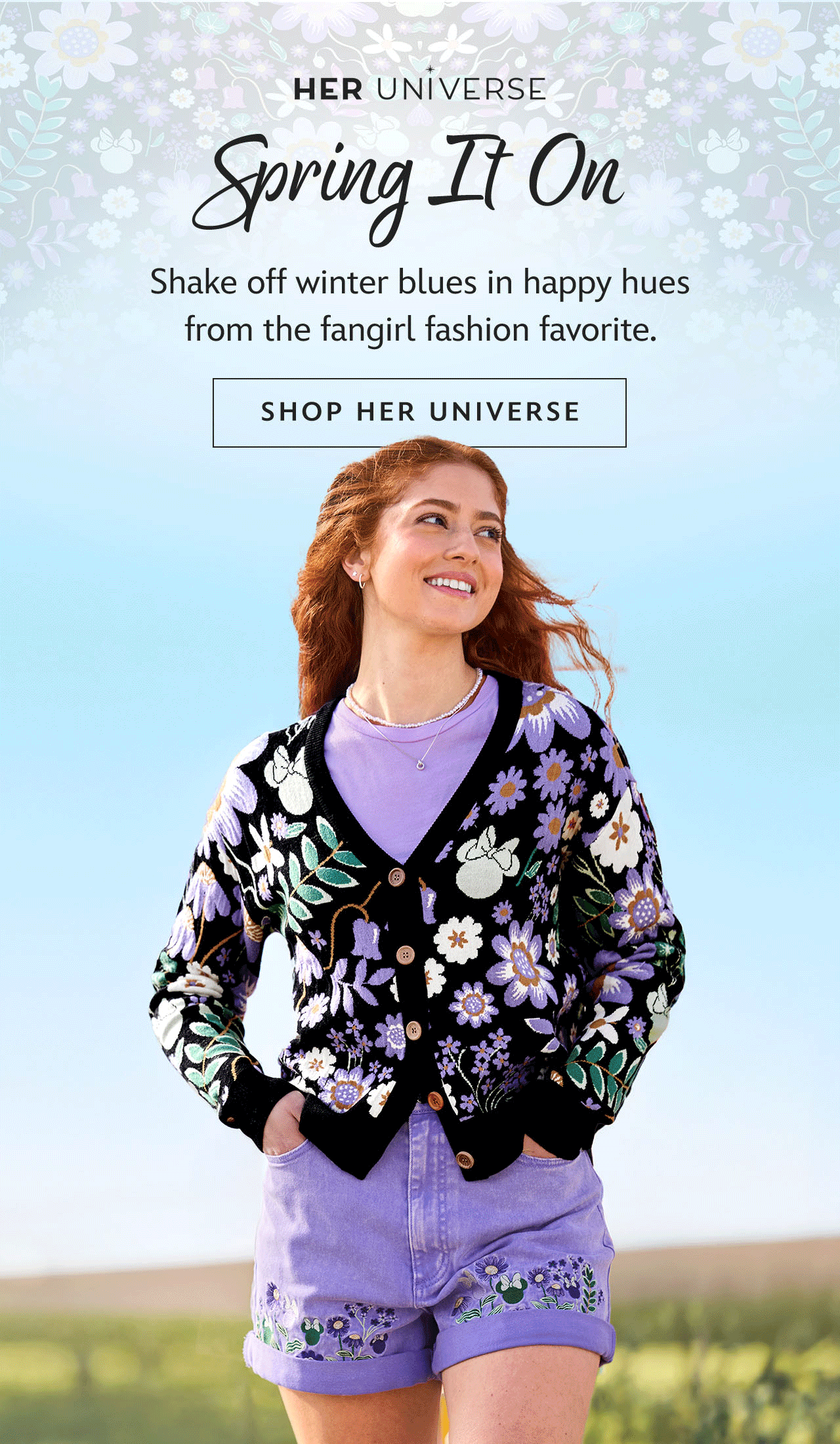 Her Universe. Spring It On. Shake off winter blues in happy hues from the fangirl fashion favorite. |  Shop Her Universe