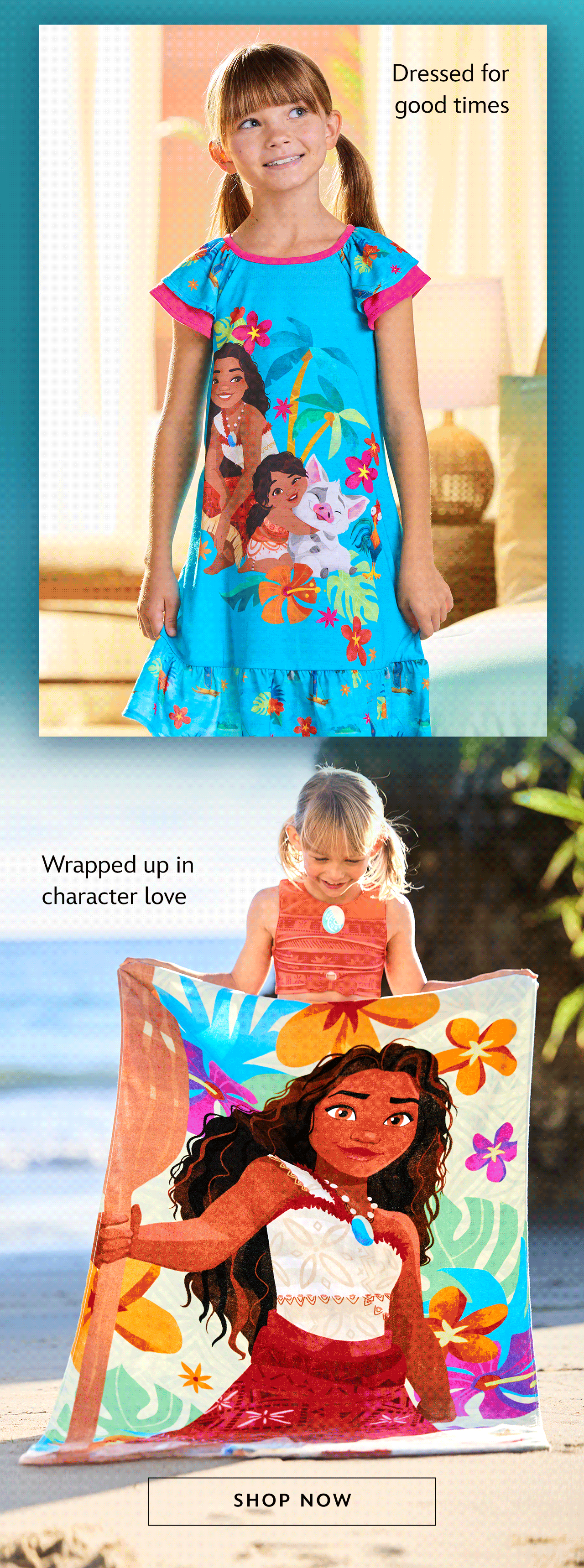 Dressed for good times. Wrapped up in character love.| Shop Now