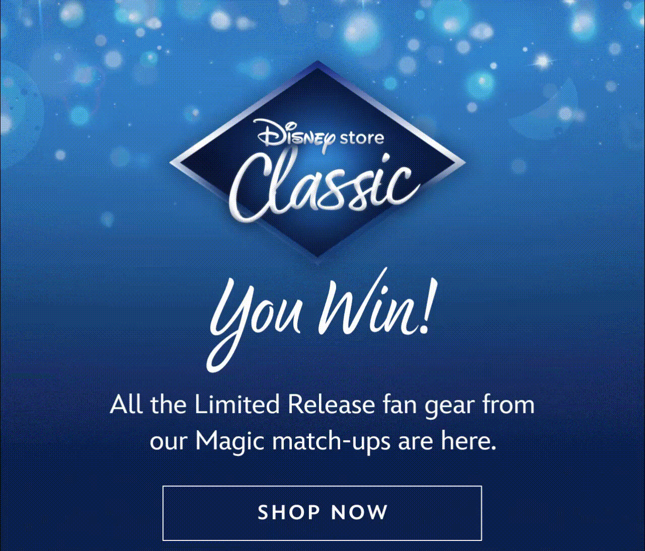 You Win! All the Limited Release fan gear from our Magic match-ups are here.  | Shop Now