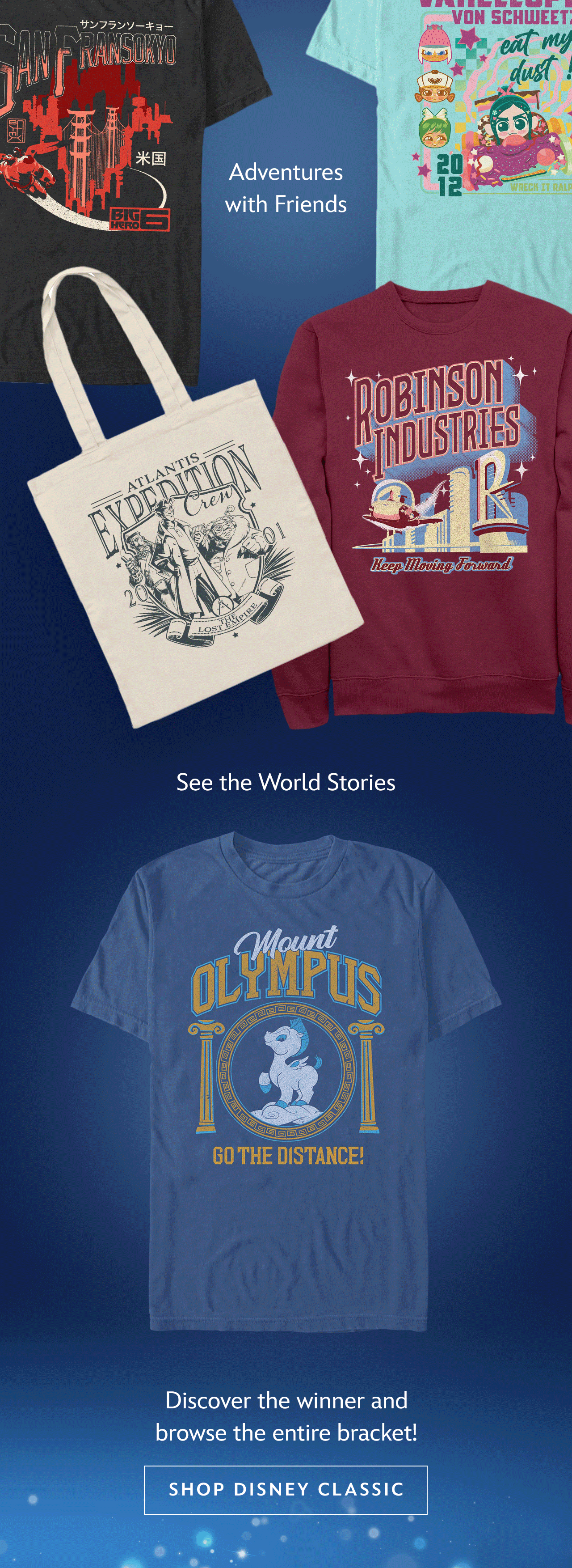Adventures with Friends. See the World Stories | Shop Now