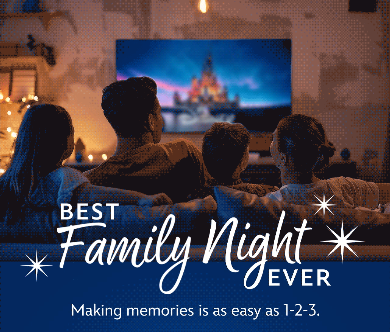 Best Family Night Ever | Making memories is as easy as 1-2-3.