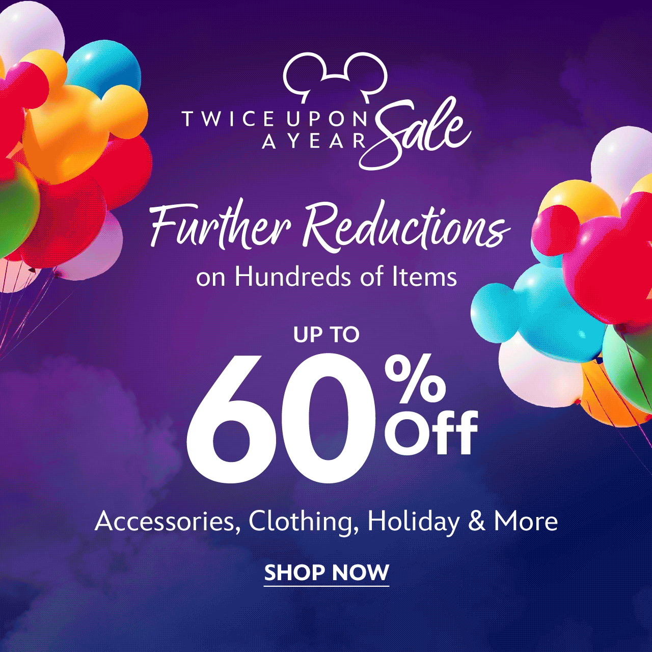 Further Reductions on Hundreds of Items. Up to 60% Off Accessories, Clothing, Holiday & More | Shop Now