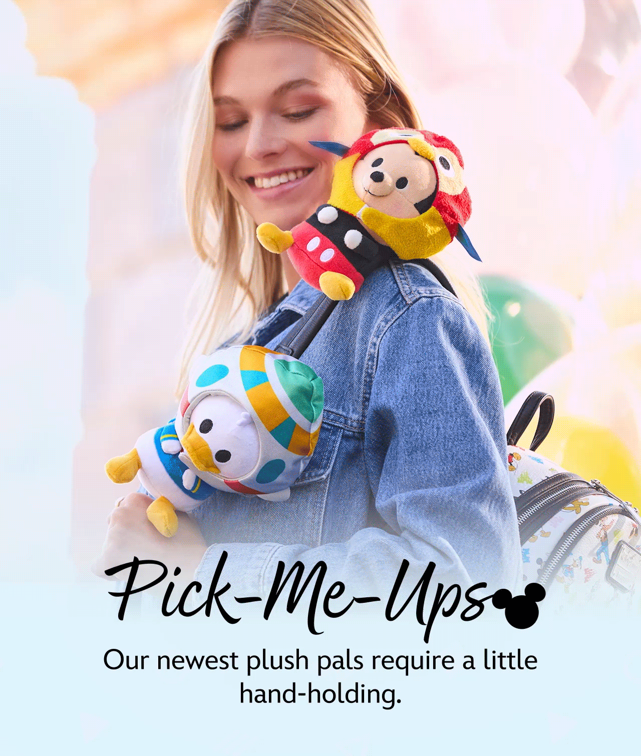 Pick-Me-Ups | Our newest plush pals require a little hand-holding.