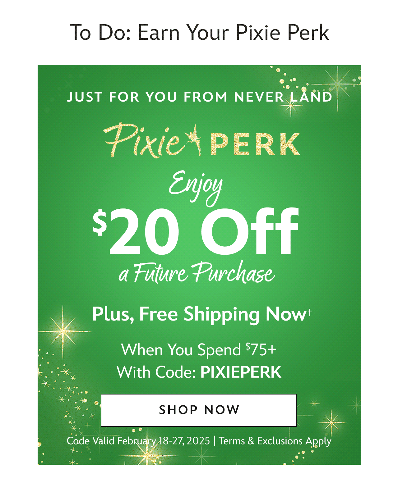 Pixie Perk | Shop Now