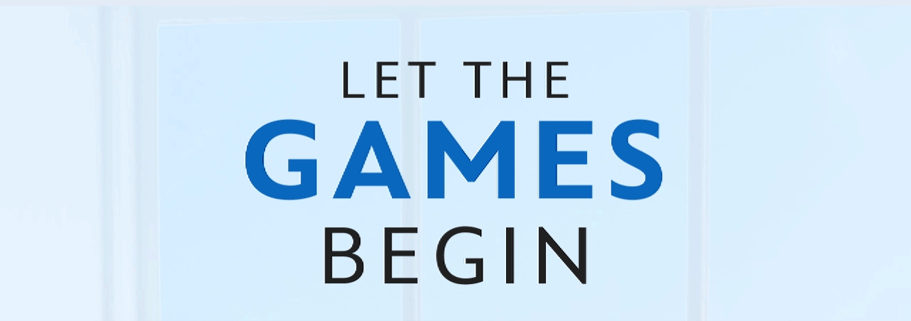 Let the Games Begin
