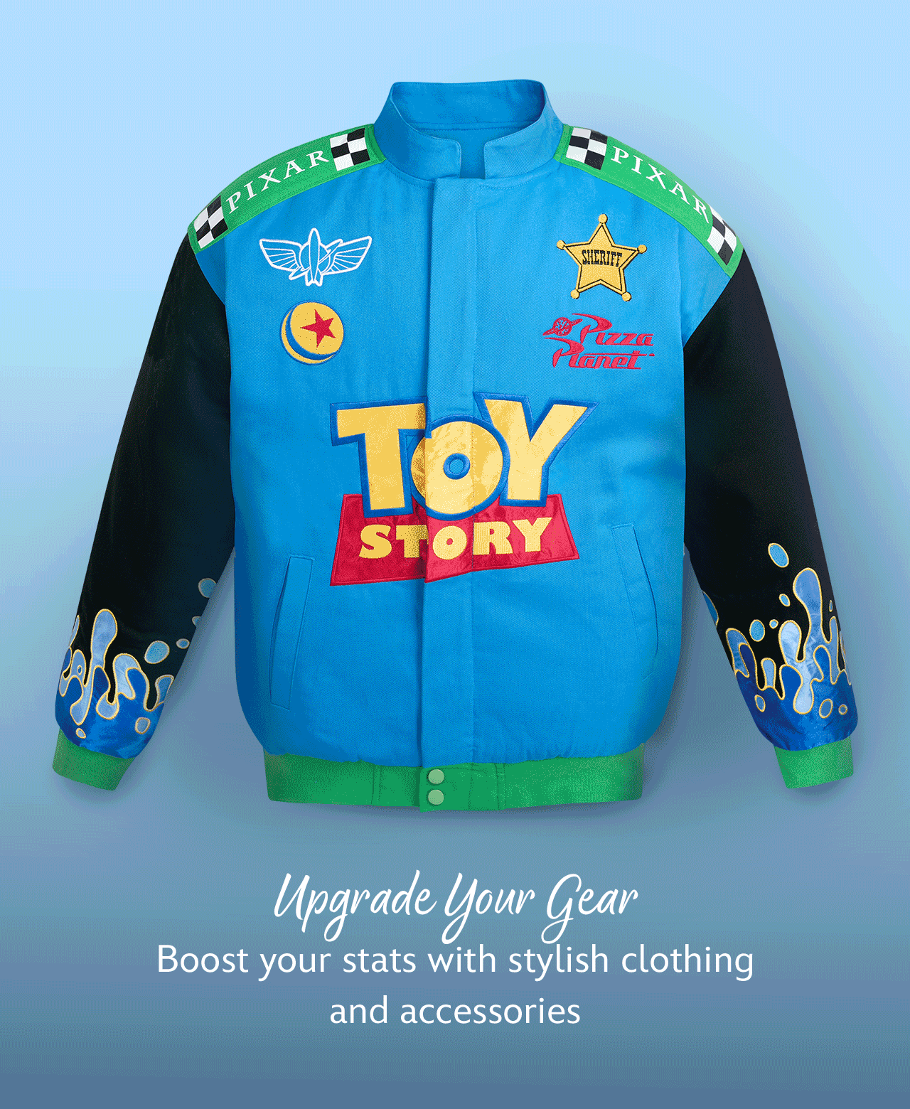 Upgrade Your Gear | Boost your stats with stylish clothing and accessories