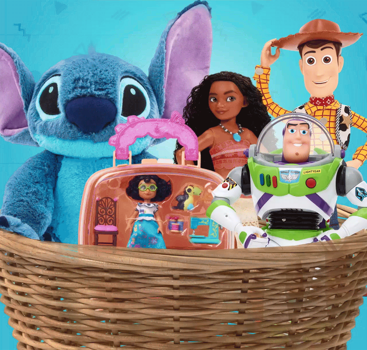 Toy-day Only! | Stuff the Basket with Fun | 25% Off Toys | Select Styles | Shop Toy Sale