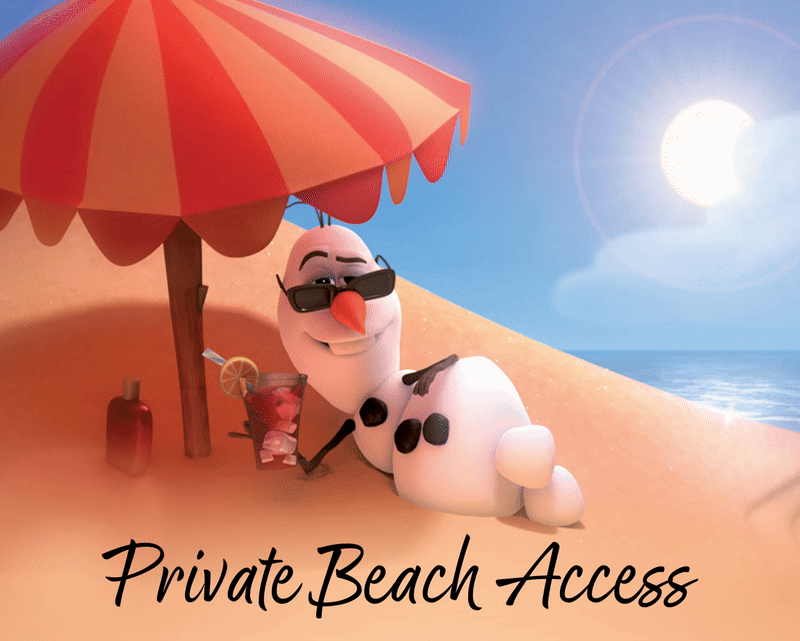 Private Beach Access