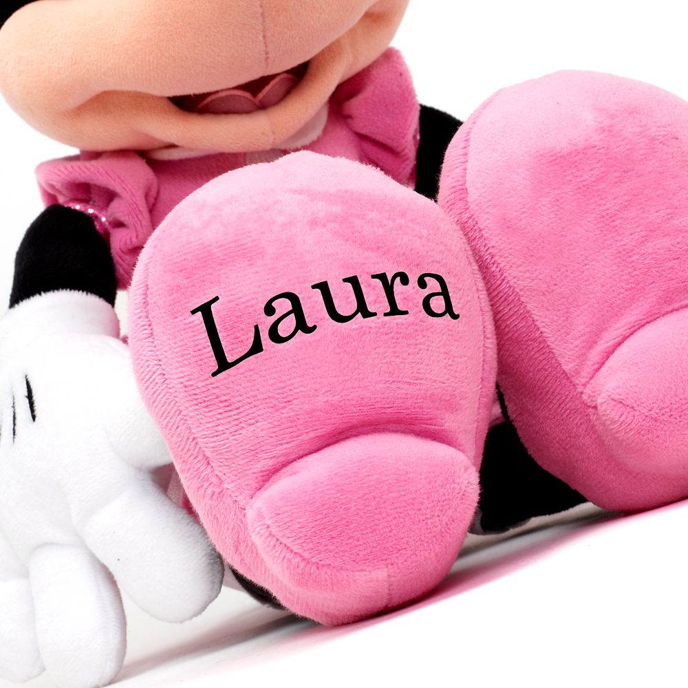 Minnie Mouse Plush &ndash; Pink &ndash; Medium 17 3/4'' &ndash; Personalized