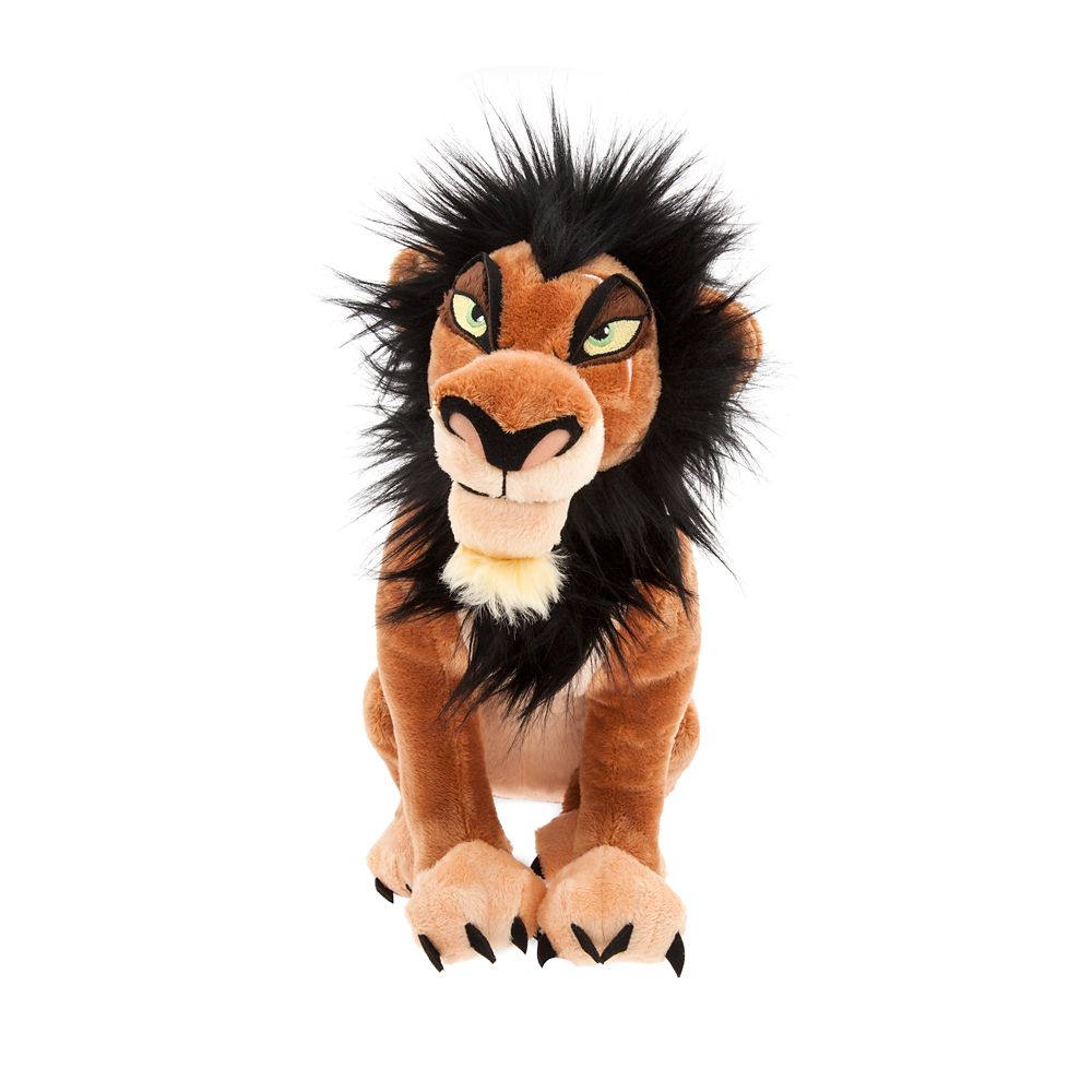 Scar Plush &ndash; The Lion King &ndash; Medium &ndash; 14''