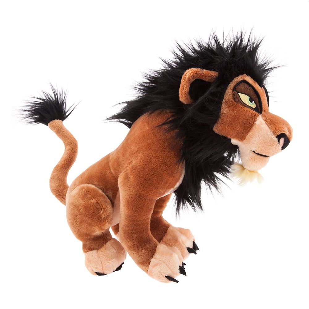 Scar Plush &ndash; The Lion King &ndash; Medium &ndash; 14''