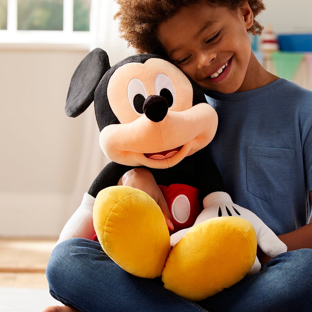 Blue mickey mouse plush online