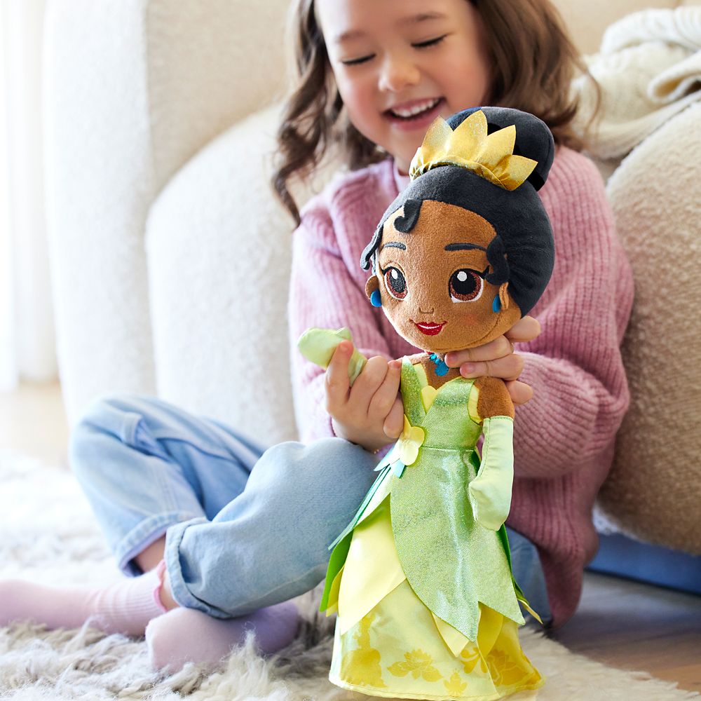 Tiana Plush Doll &ndash; The Princess and the Frog  &ndash; 14 1/2''