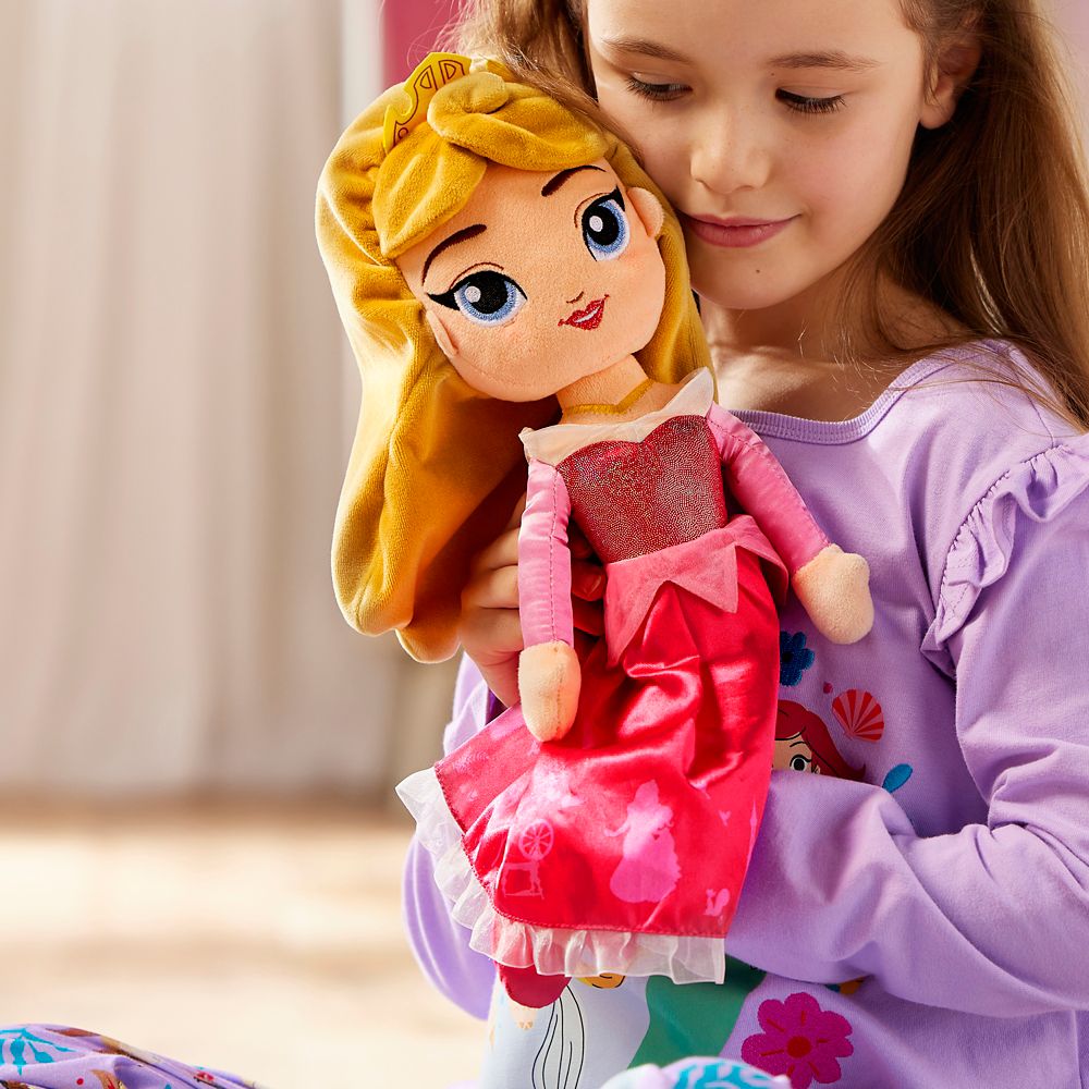 Aurora Plush Doll Sleeping Beauty 14 1 2 Disney Store