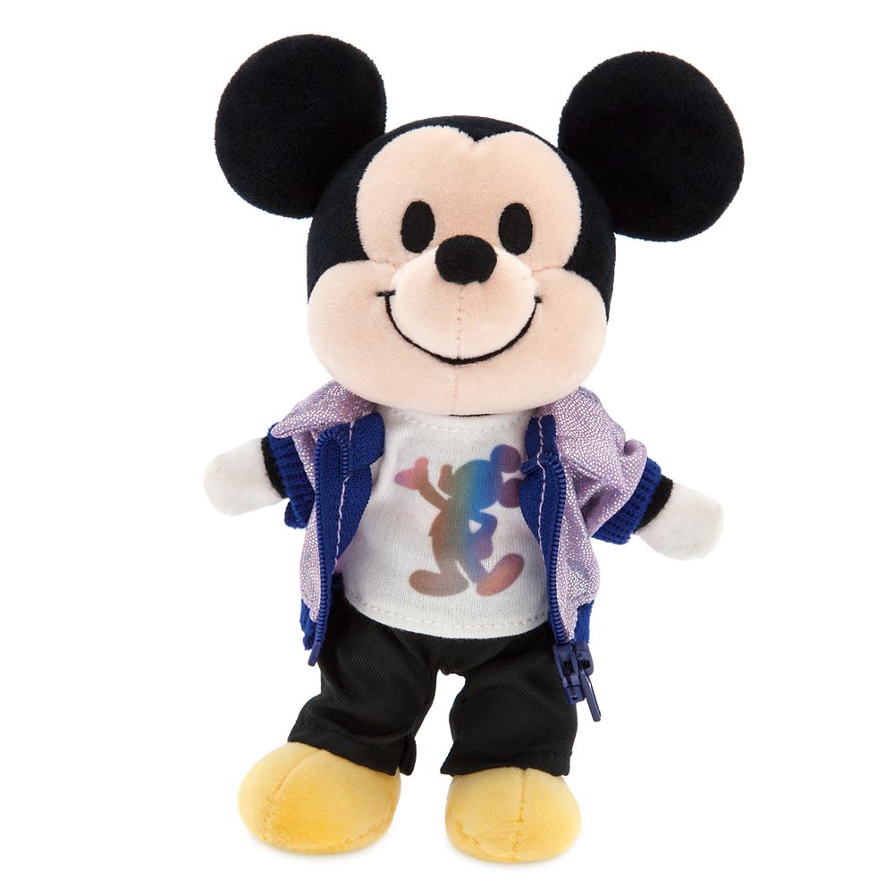 Disney nuiMOs Outfit &ndash; Iridescent Bomber Jacket with White Mickey T-Shirt and Black Pants &ndash; Walt Disney World 50th Anniversary