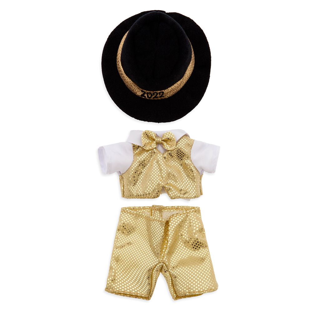 Disney nuiMOs Outfit &ndash; Gold Suit with Black and Gold 2022 Hat