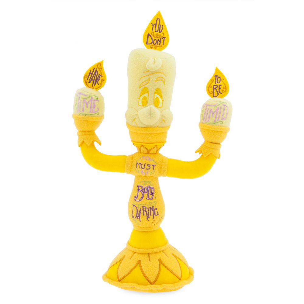 Disney Wisdom Plush Lumiere June Limited Release Disney Store