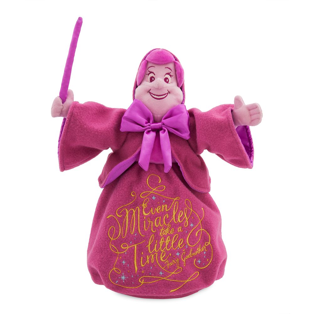 Disney Wisdom Plush Fairy Godmother Cinderella December Limited Release Disney Store