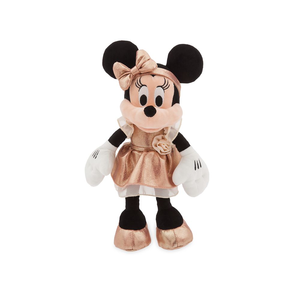 Minnie Mouse Plush Rose Gold Small 12 Disney Store