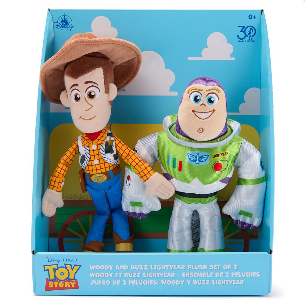 Woody and Buzz Lightyear Plush Set &ndash; Toy Story 30th Anniversary