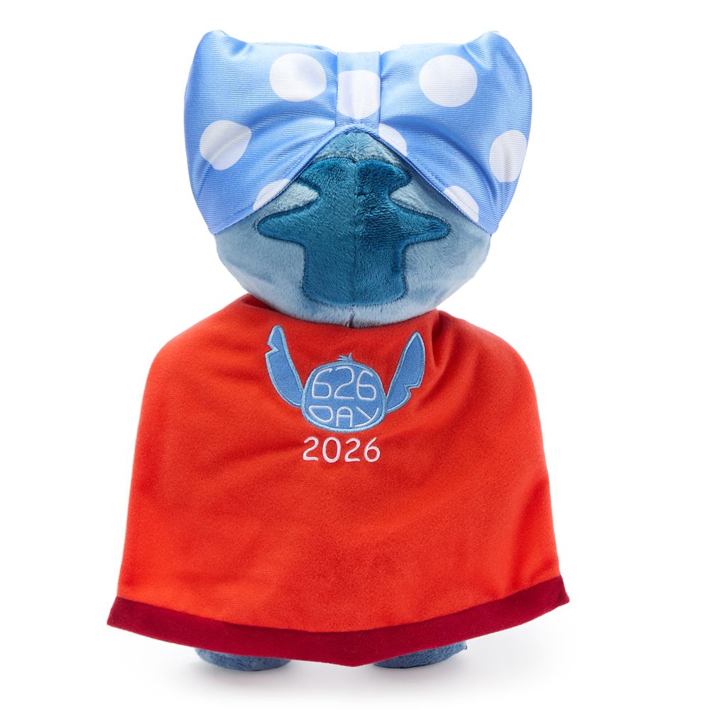 Super Hero Stitch Plush &ndash; Stitch 626 Day 2026 &ndash; Lilo & Stitch &ndash; 14''