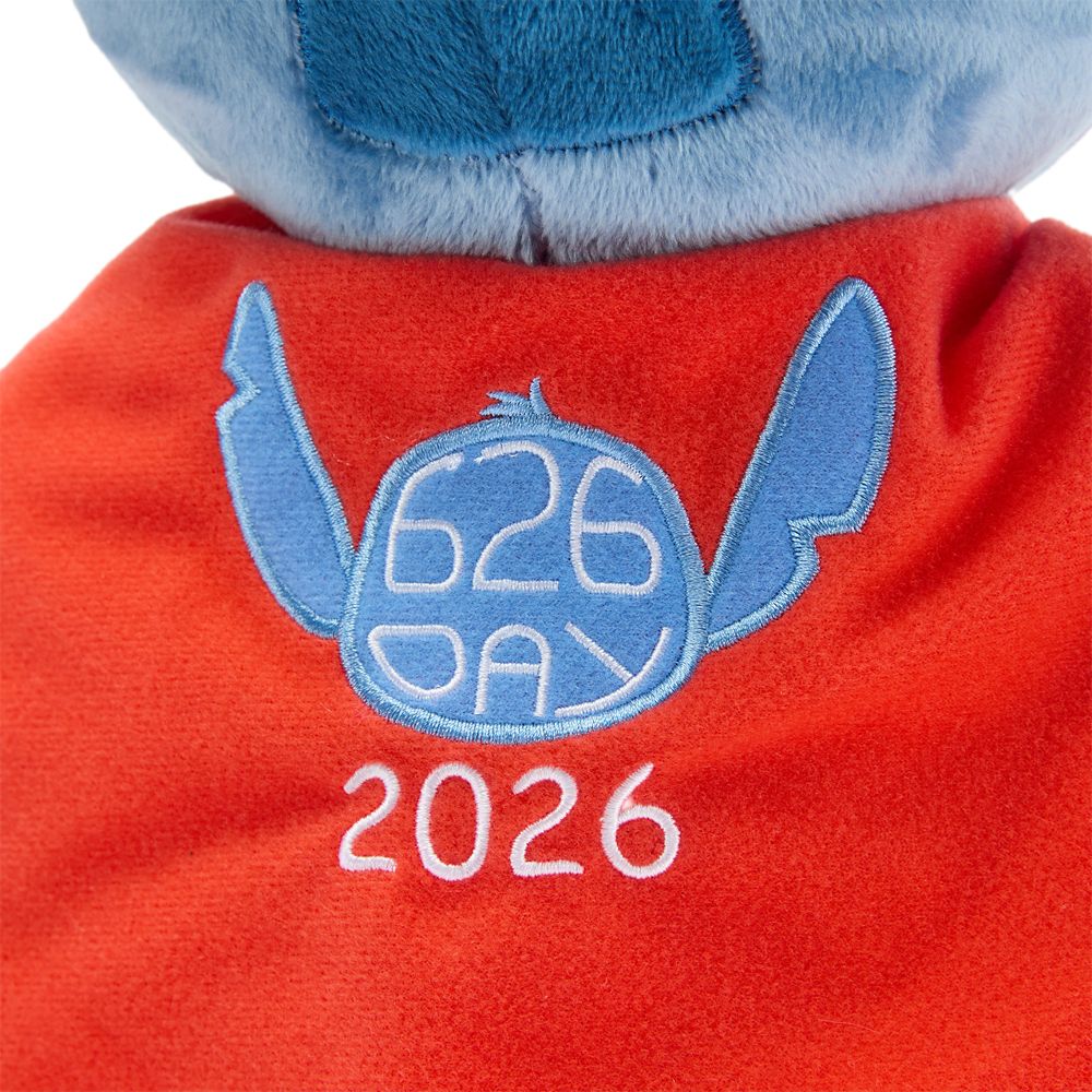 Super Hero Stitch Plush &ndash; Stitch 626 Day 2026 &ndash; Lilo & Stitch &ndash; 14''