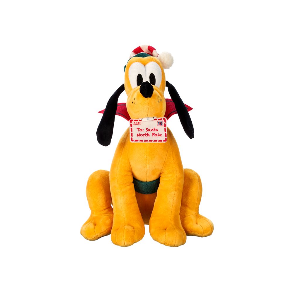 Pluto Holiday Plush Medium 12'' Official shopDisney