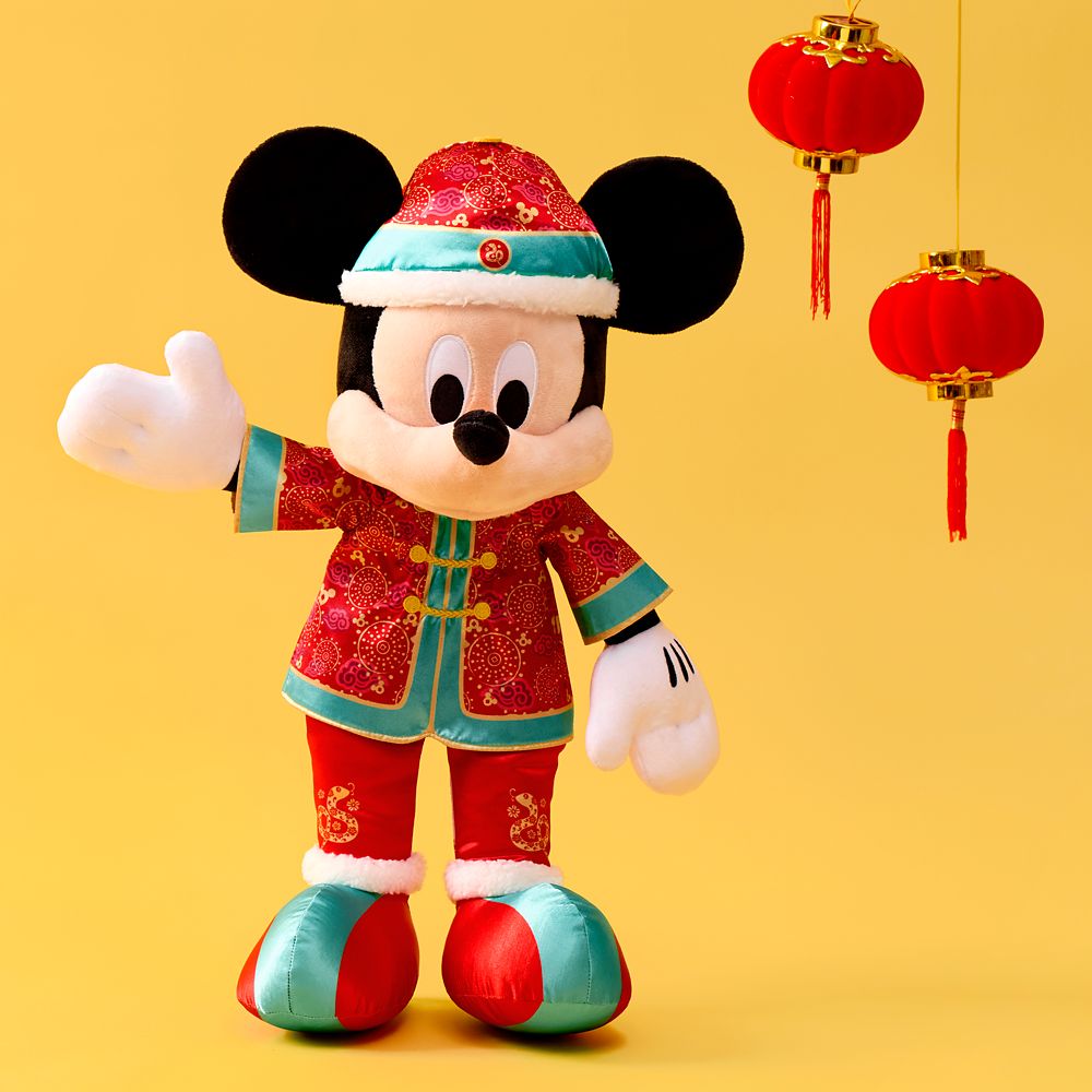 Mickey Mouse Lunar New Year 2025 Plush Medium 17'' Disney Store