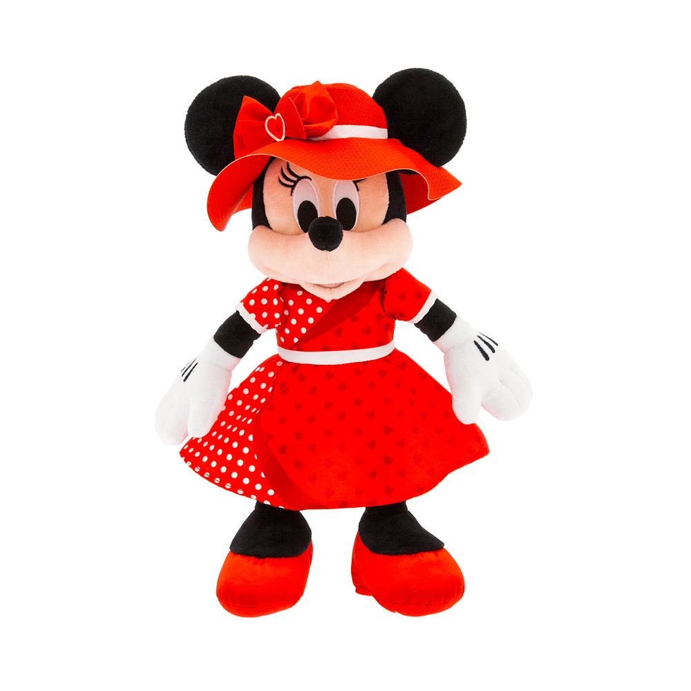 Minnie Mouse Plush  Valentines Day  Small 12 Official shopDisney