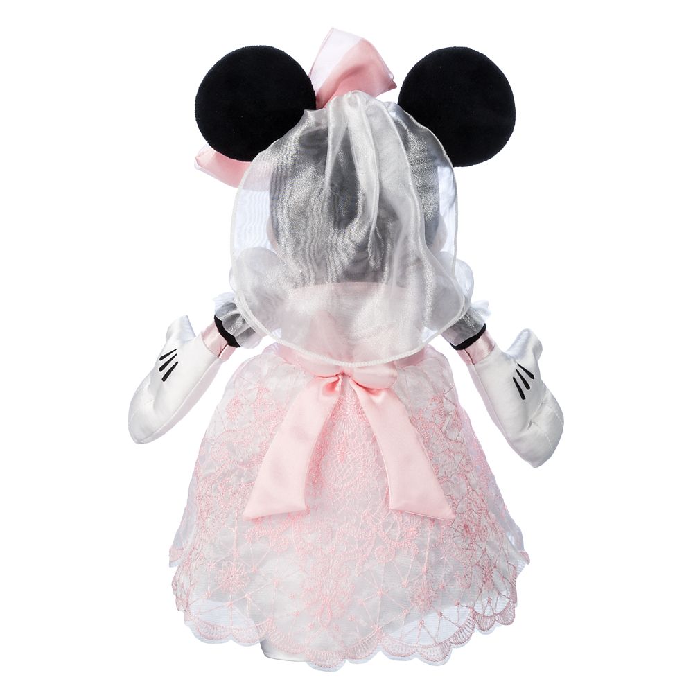 Minnie Mouse Wedding Plush &ndash; Bride &ndash; Small 12&rsquo;&rsquo;