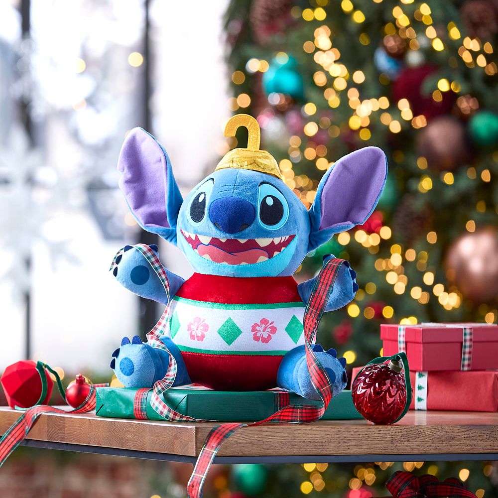 Stitch Holiday Plush &ndash; Lilo & Stitch &ndash; 14''