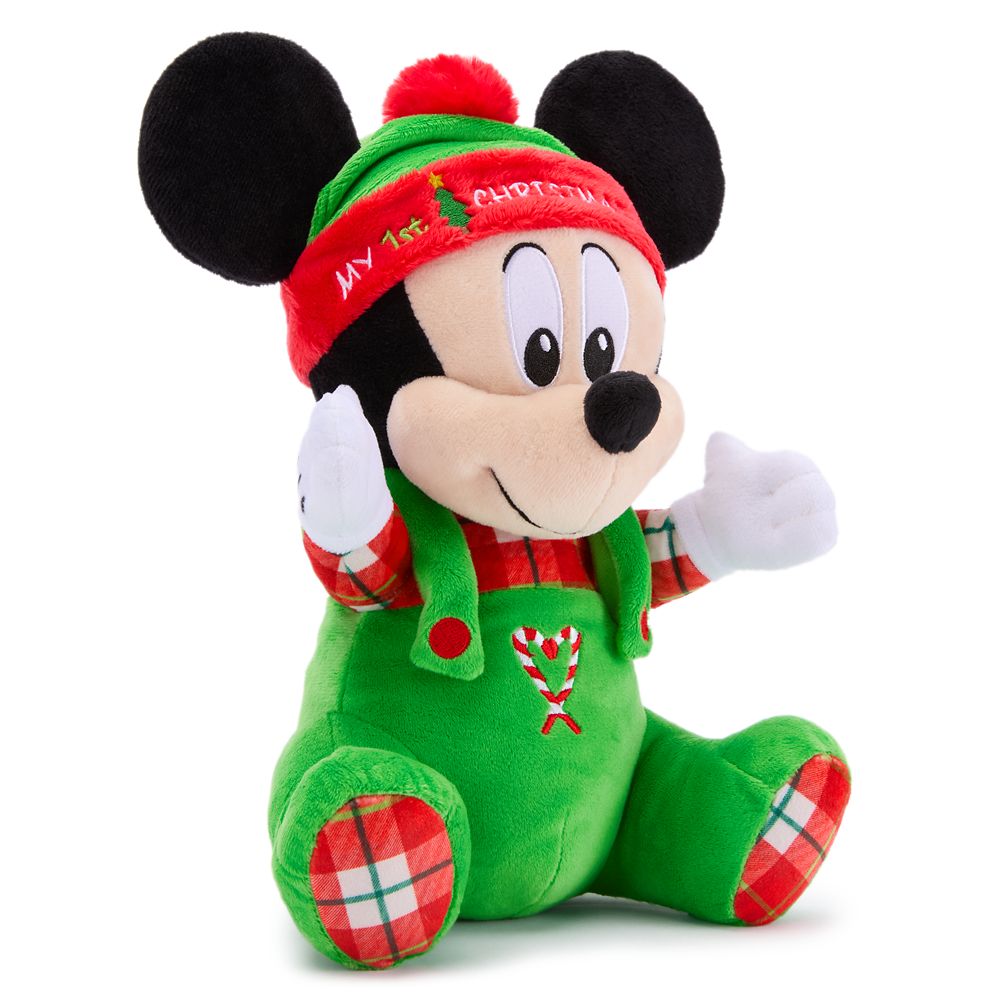 Mickey Mouse ''My First Christmas 2025'' Holiday Plush &ndash; 11''