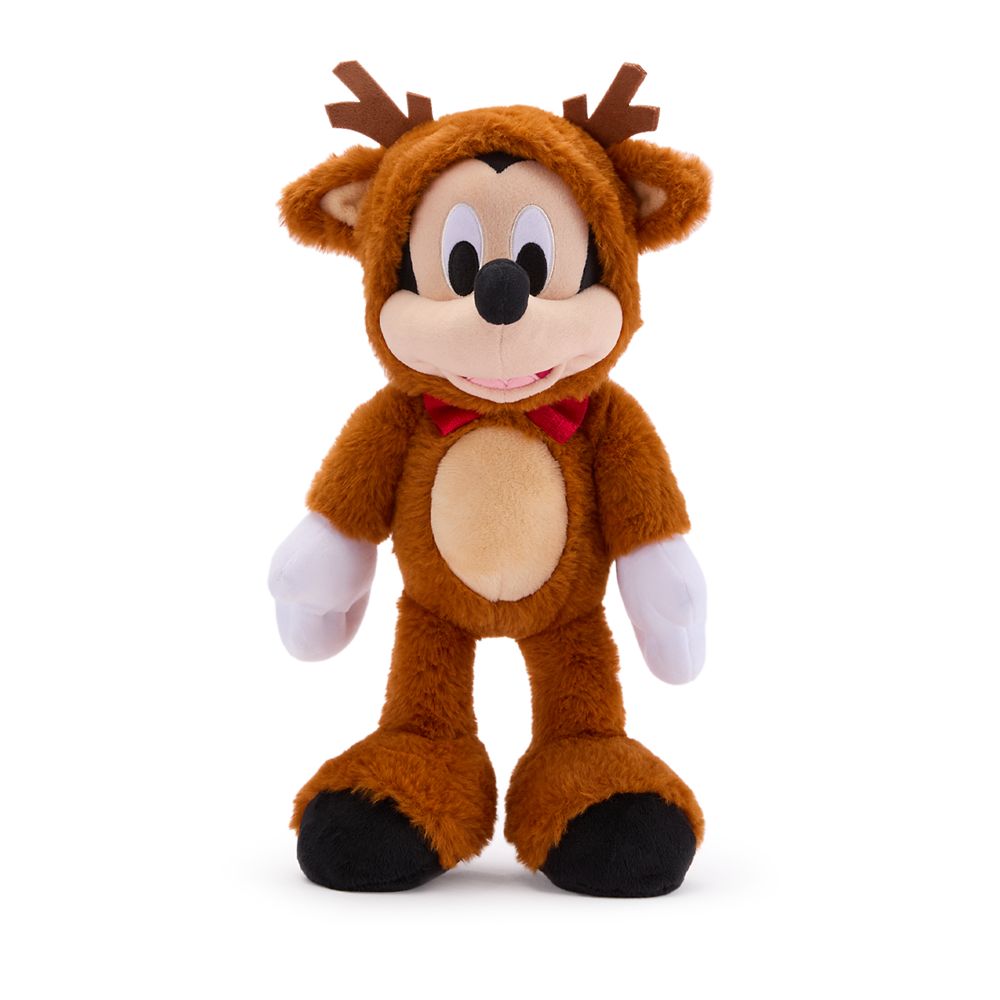 Mickey Mouse Reindeer Holiday Plush 15 Official shopDisney