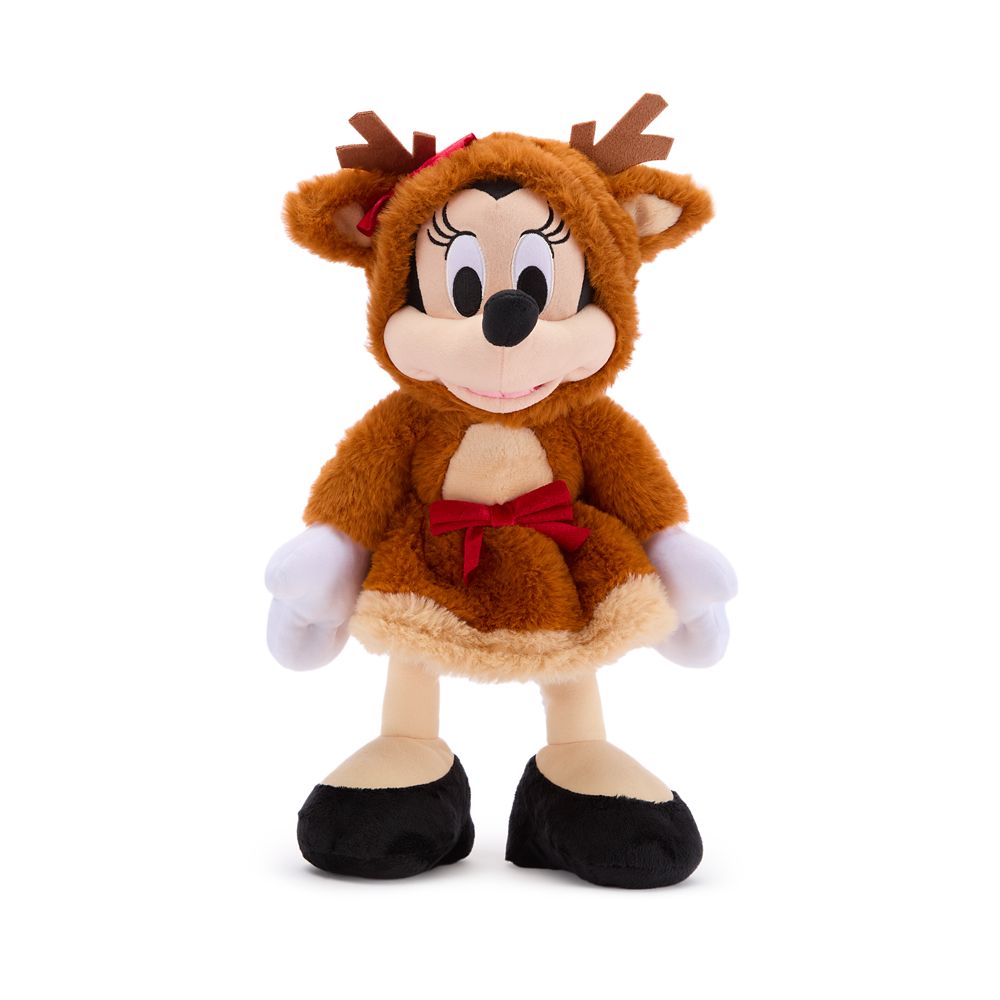 Minnie Mouse Reindeer Holiday Plush – 15''