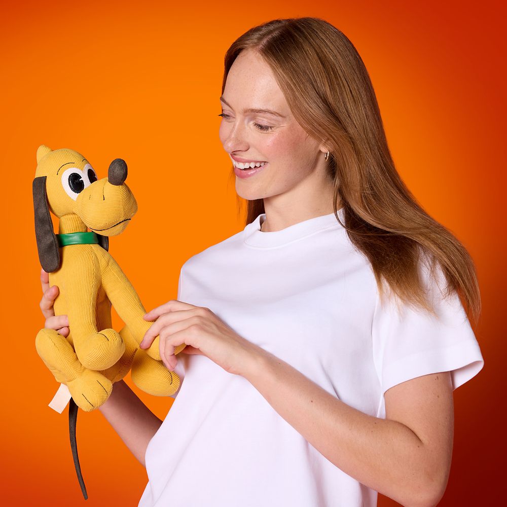 Pluto Plush Inspired by Charlotte Clark &ndash; Medium 13 3/4'' &ndash; 95th Anniversary