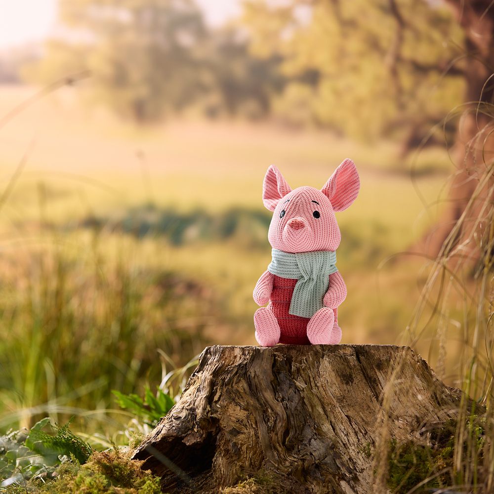 Piglet Knit Limited Edition Plush &ndash; Winnie the Pooh &ndash; 8''