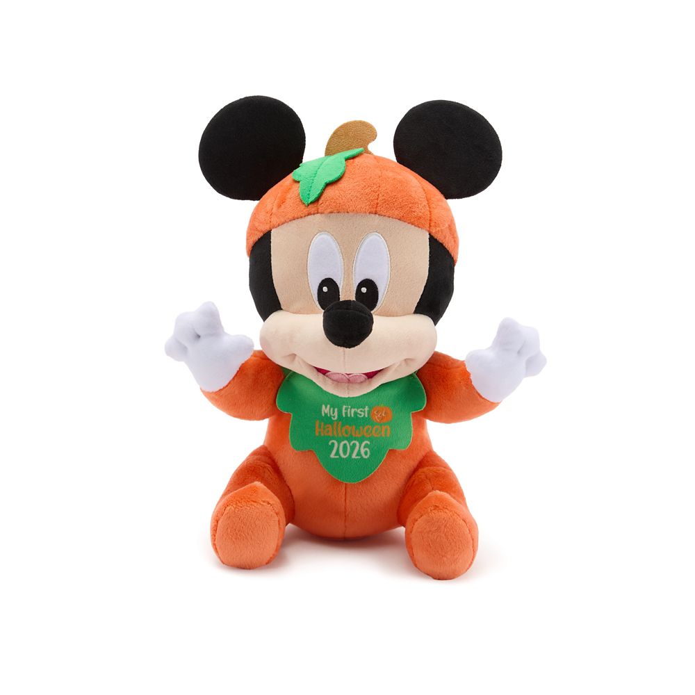 Mickey Mouse ''My First Halloween 2026'' Plush for Baby &ndash; Small 12''