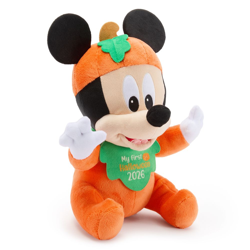 Mickey Mouse ''My First Halloween 2026'' Plush for Baby &ndash; Small 12''