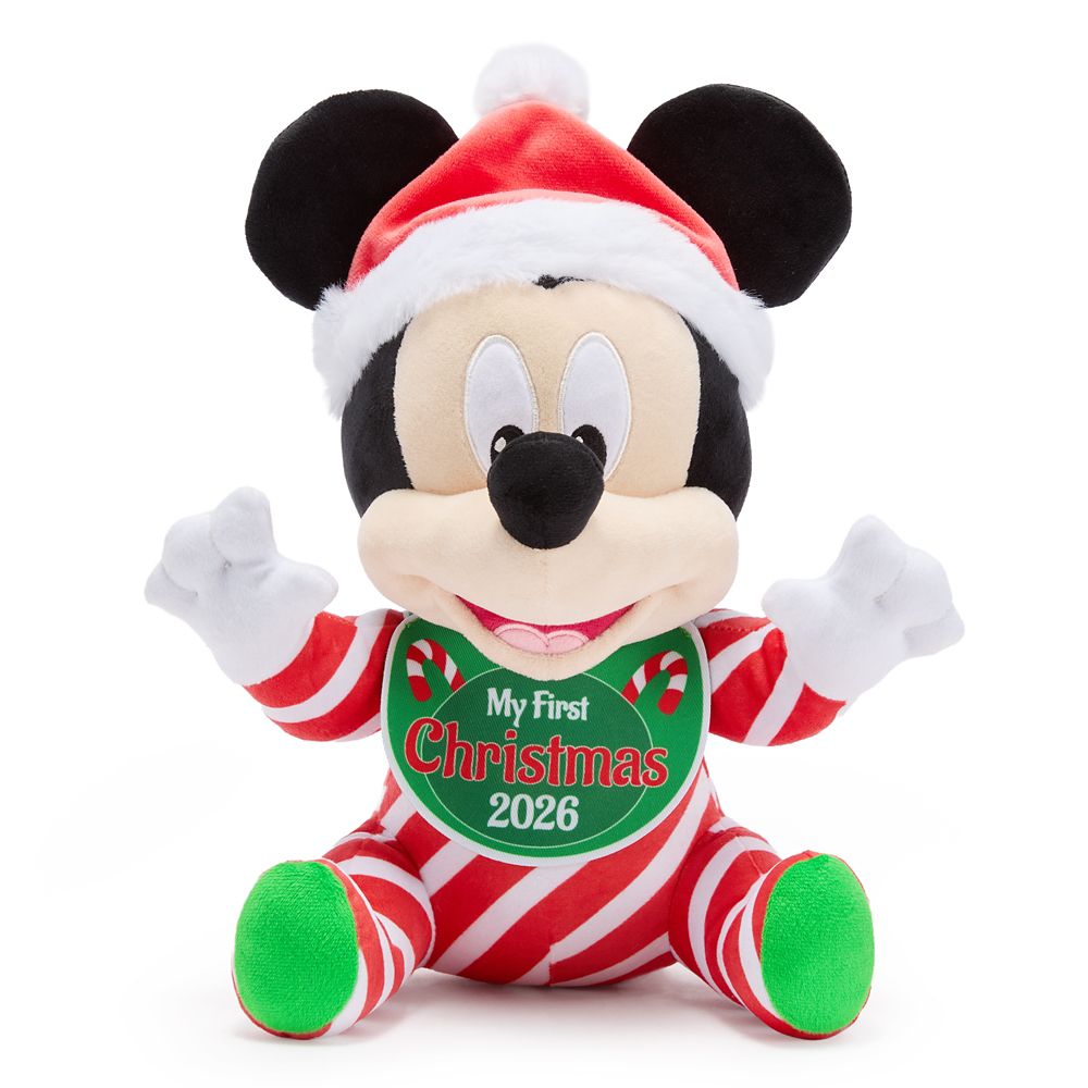 Mickey Mouse ''My First Christmas 2026'' Holiday Plush &ndash; 11''