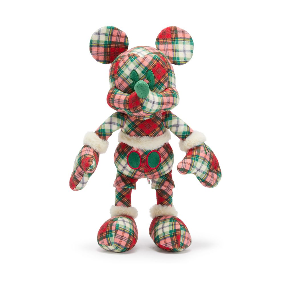 Mickey Mouse Plaid Holiday Plush &ndash; Disney&reg; Visa&reg; Cardmember Exclusive 2026