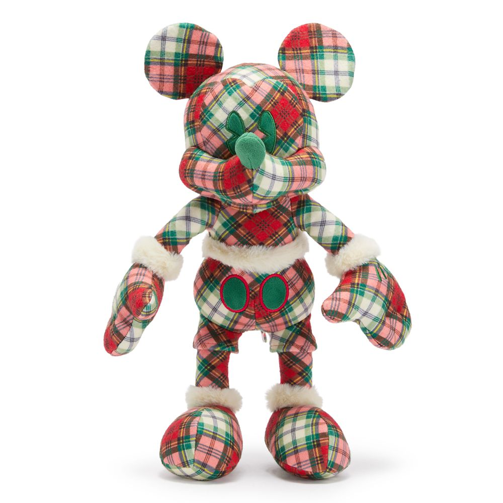 Mickey Mouse Plaid Holiday Plush &ndash; Disney&reg; Visa&reg; Cardmember Exclusive 2026