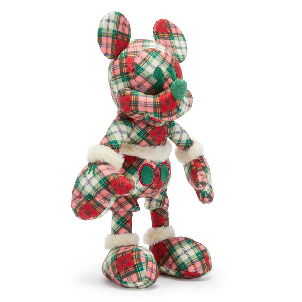 Mickey Mouse Plaid Holiday Plush &ndash; Disney&reg; Visa&reg; Cardmember Exclusive 2026