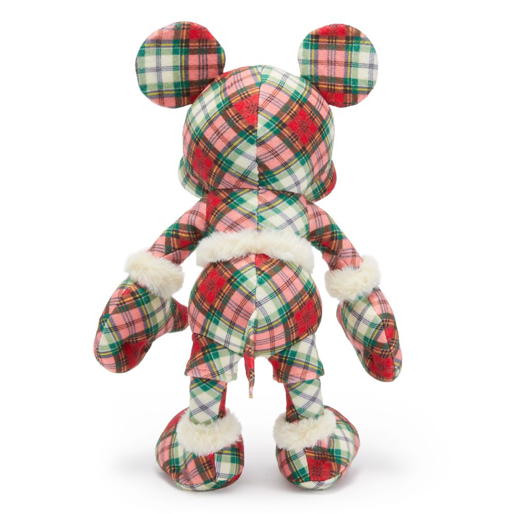 Mickey Mouse Plaid Holiday Plush &ndash; Disney&reg; Visa&reg; Cardmember Exclusive 2026